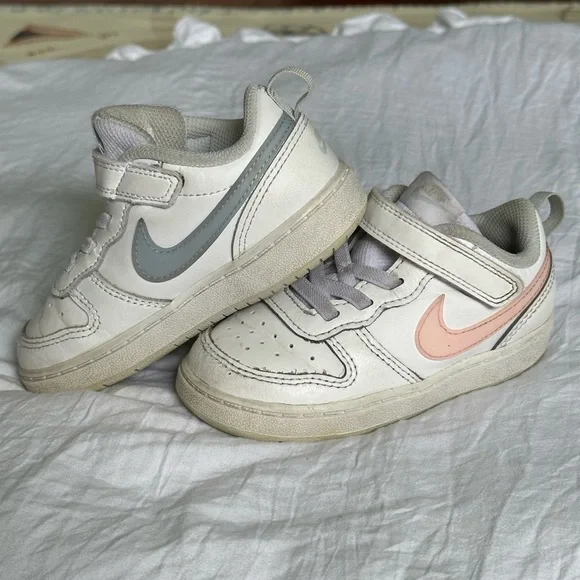 Nike Shoes Nike Toddler Baby Pink And Blue Airforces Poshmark